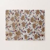 Rodeo Cowboy Bull Riding Land Western Legpuzzel (Horizontaal)