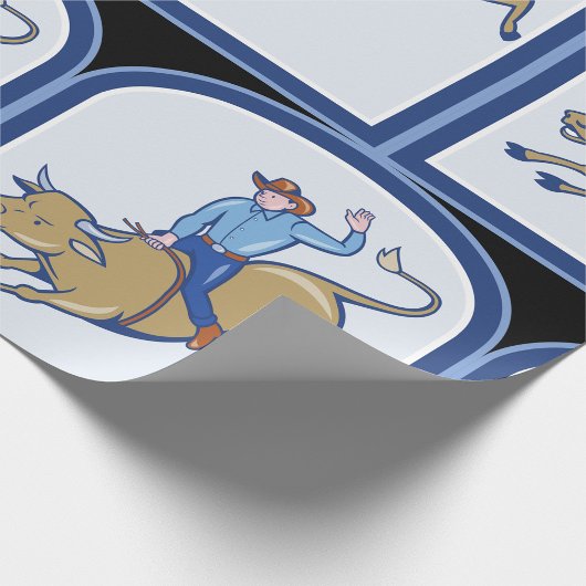 Rodeo Cowboy Cadeaupapier