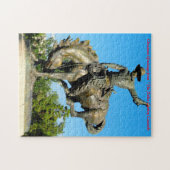 Rodeo Cowboy Colorado. kerstcadeautjes Legpuzzel (Horizontaal)