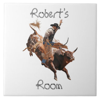 Rodeo Cowboy Kamer Tegeltje