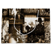 Rodeo Cowboy Landelijke Country Western Thema Groot Cadeauzakje (Voorkant)