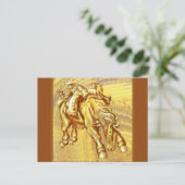 Rodeo Cowboy, Mark Edward Westerfield Briefkaart (Staand voorkant)
