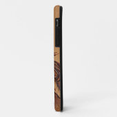 Rodeo Cowboy met western leder Case-Mate iPhone Case (Achterkant/links)