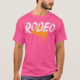 Rodeo Cowboy Paardrijden Western T-shirt