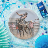 Rodeo cowboy papier bord (Feest)