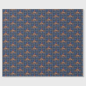 Rodeo Cowboy Plaid Cadeaupapier (Vlak)