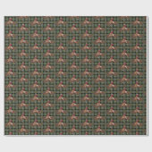 Rodeo Cowboy Plaid Cadeaupapier (Vlak)