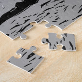 Rodeo Cowboy - Steer Roping Event Legpuzzel (Zijkant)