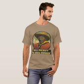 Rodeo Cowboy Steer Wrestling Bull Dogging Shirt (Voorkant volledig)