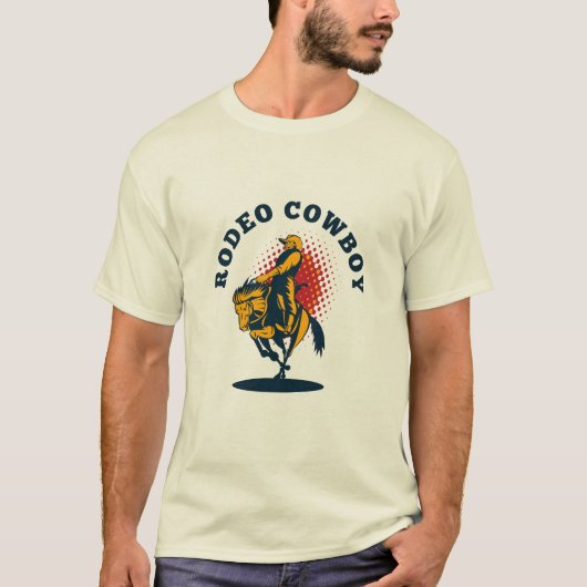 rodeo cowboy t-shirt (Voorkant)