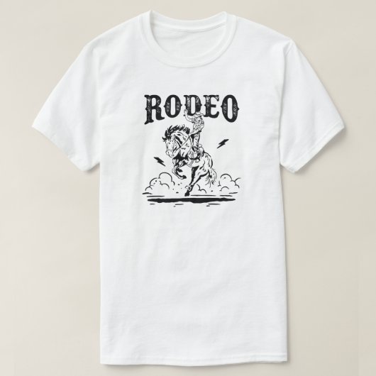 Rodeo Cowboy T-shirt (Design voorkant)