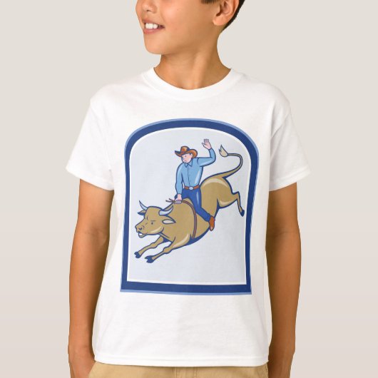 Rodeo Cowboy T-shirt (Voorkant)