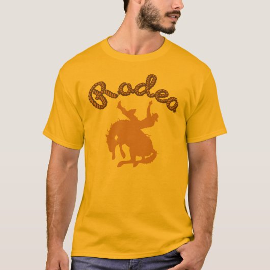 Rodeo Cowboy T-shirt (Voorkant)
