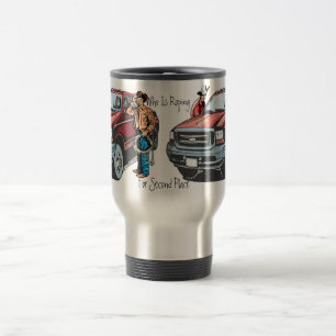 Rodeo Cowboy Travel Mug Reisbeker