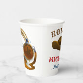 Rodeo Cowboy Verjaardagsfeestbekers Papieren Bekers (Rechts)