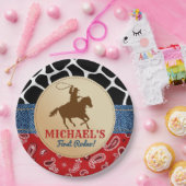 Rodeo Cowboy Verjaardagsfeestje Borden Papieren Bordje (Feest)