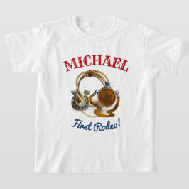 Rodeo Cowboy Verjaardagsfeestje Shirt