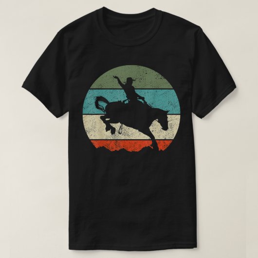 Rodeo Cowboy Western  T-shirt (Design voorkant)
