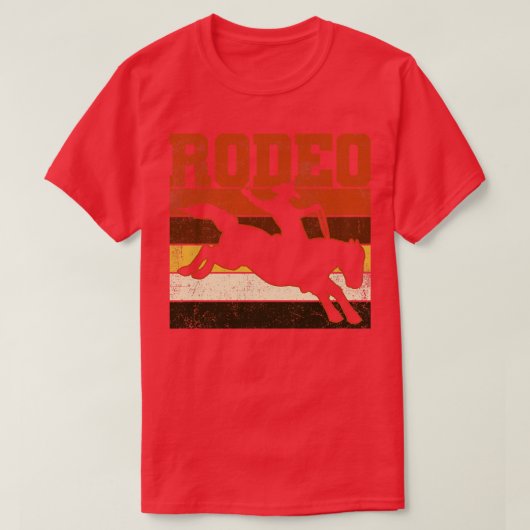 Rodeo Cowboy Western T-shirt (Design voorkant)