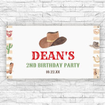 Rodeo Cowboy Western Wild West Verjaardagsfeest