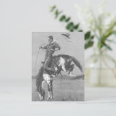  Rodeo Cowboys, Bucking Bronco door Remington Briefkaart (Staand voorkant)