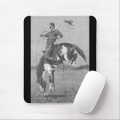  Rodeo Cowboys, Bucking Bronco door Remington Muismat (Met muis)
