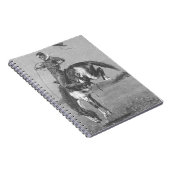  Rodeo Cowboys, Bucking Bronco door Remington Notitieboek (Rechterzijde)