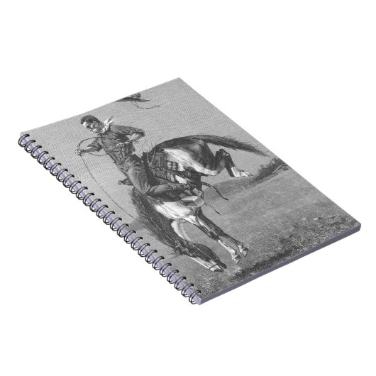  Rodeo Cowboys, Bucking Bronco door Remington Notitieboek (Rechterzijde)