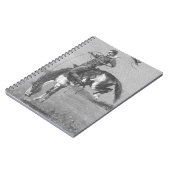  Rodeo Cowboys, Bucking Bronco door Remington Notitieboek (Linkerzijde)