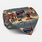 Rodeo Cowboys Kalf Roping Rodeo Days Stropdas (Opgerold)