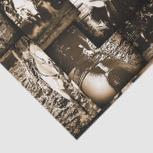  Rodeo Cowboys Rustiek Land Western Tissuepapier (Detail)