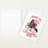 Rodeo Cowgirl Barrel Racer Planner Agenda (Display)