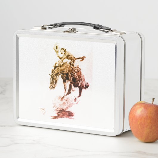 Rodeo Cowgirl (door C.M. Russell) (In situ)