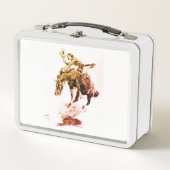 Rodeo Cowgirl (door C.M. Russell) (Voorkant)