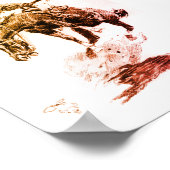 Rodeo Cowgirl (door C.M. Russell) Poster (Hoek)