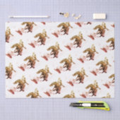 Rodeo Cowgirl (door C.M. Russell) Tissuepapier (Craft)