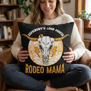 Rodeo Cowgirl Mama Unieke Westerse Moederdag Kussen