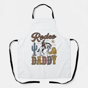 Rodeo Daddy Vintage Western Cowboy Shirt Ontwerp_1 Schort