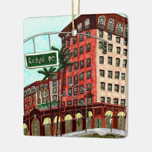 Rodeo Drive Keramisch Ornament (Links)