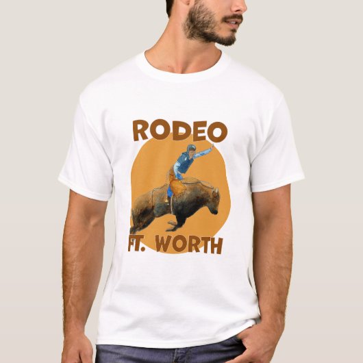 Rodeo Fort Worth, Texas T-shirt (Voorkant)