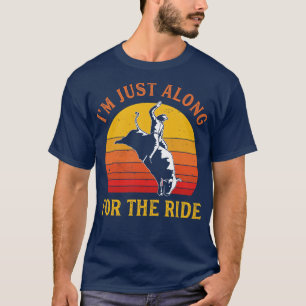 Rodeo Funny Bull Riding Cowboy Western Rodeo Lover T-shirt