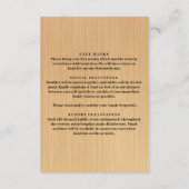 Rodeo Gele Bloemige Potten Veiligheidsmaatregelen Informatiekaartje (Achterkant)