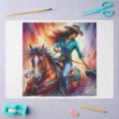 Rodeo Girl Tissuepapier (Craft)