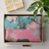 Rodeo Glam Luxe Cowgirl Decoupage Tissuepapier (Geschenk)