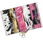 Rodeo Glam Roze Zebra Print Decoupage Tissuepapier