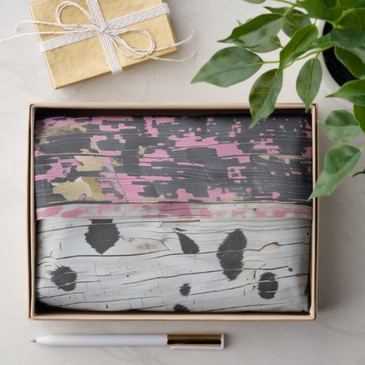 Rodeo Glam Roze Zebra Print Decoupage Tissuepapier (Geschenk)