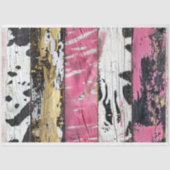 Rodeo Glam Roze Zebra Print Decoupage Tissuepapier (Voorkant)