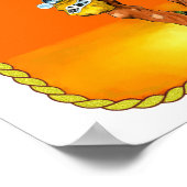 Rodeo Goat Roper Poster (Hoek)