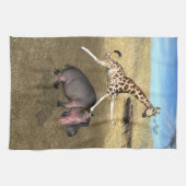 Rodeo Hippo Theedoek (Horizontaal)