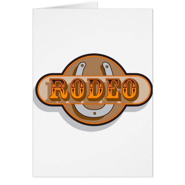 Rodeo Hoefijzer (Voorkant)
